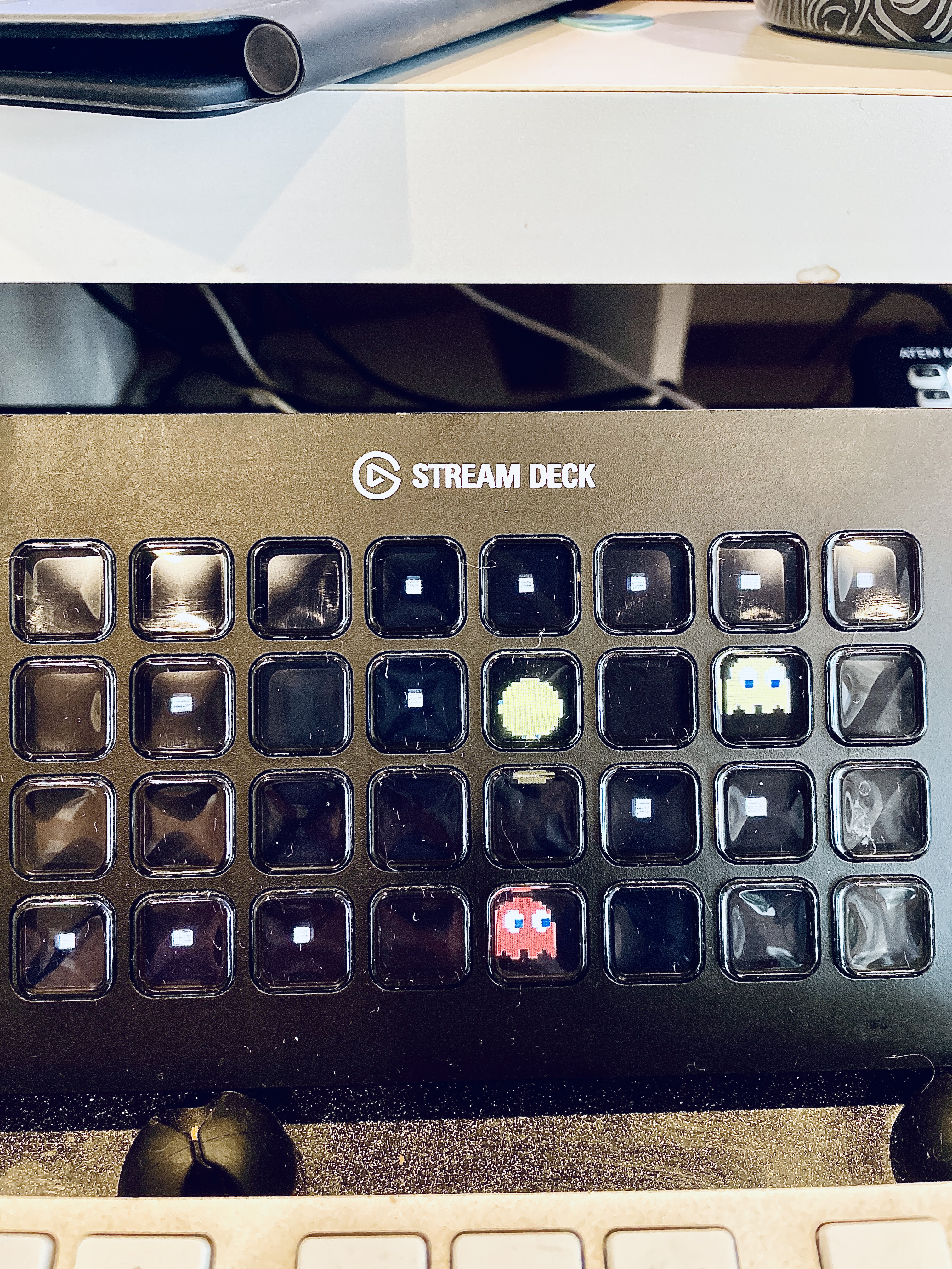 パックマンが動いてる